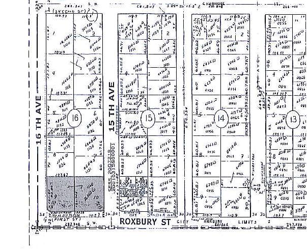 9456 16th Ave SW, Seattle, WA à vendre - Plan cadastral – Image 2 sur 4