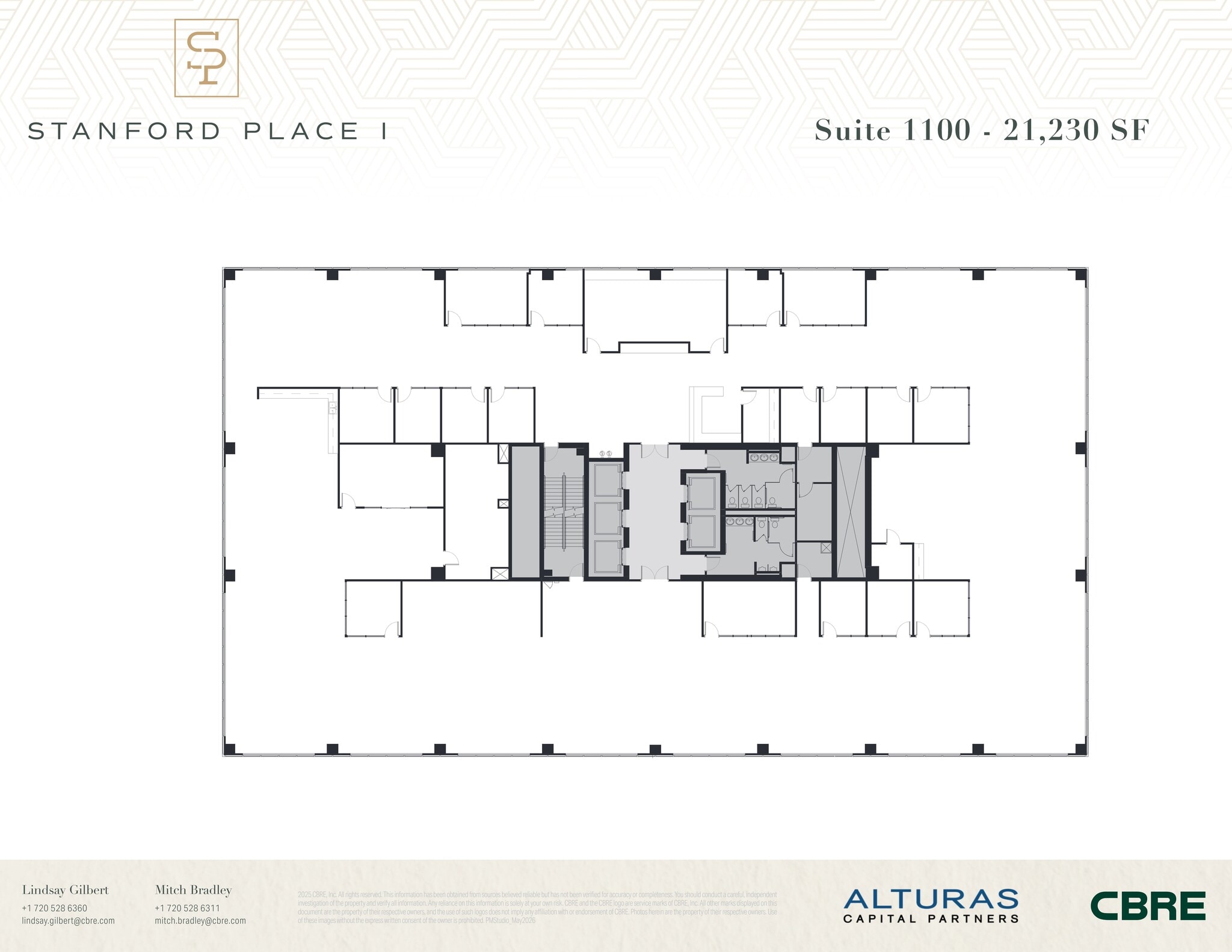 8055 E Tufts Ave, Denver, CO à louer Plan de site– Image 1 sur 2