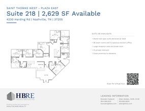 4230 Harding Rd, Nashville, TN à louer Plan de site– Image 1 sur 1