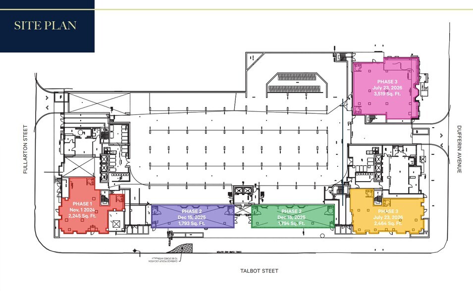 110 Fullarton St, London, ON à louer - Plan de site – Image 2 sur 2