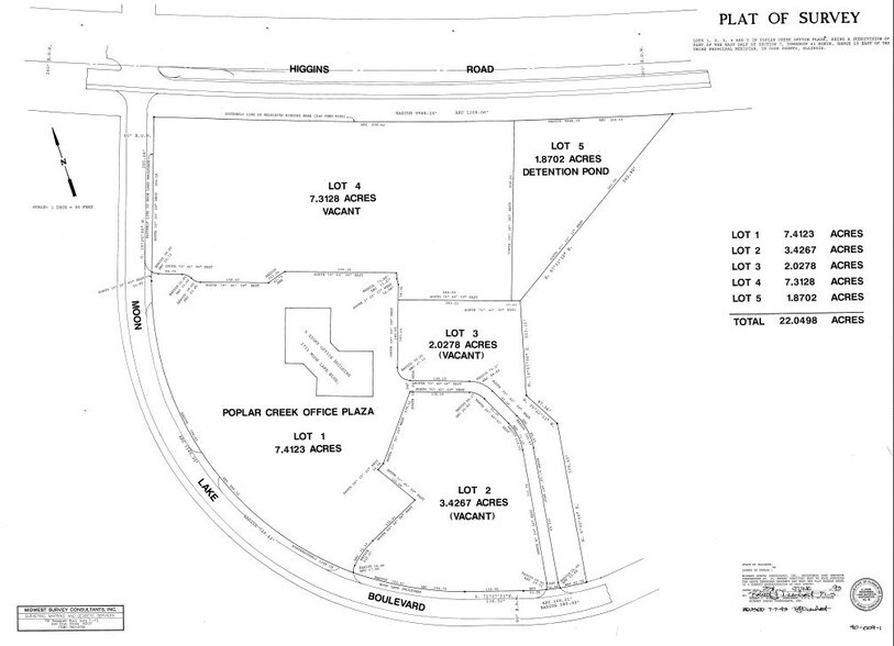 1721 Moon Lake Blvd, Hoffman Estates, IL à louer - Plan cadastral – Image 2 sur 43