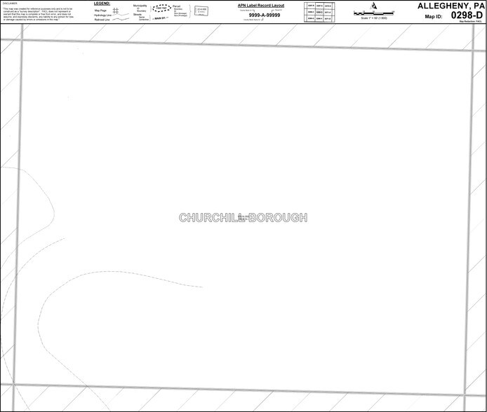 1310 Beulah Rd, Pittsburgh, PA à vendre - Plan cadastral – Image 3 sur 3