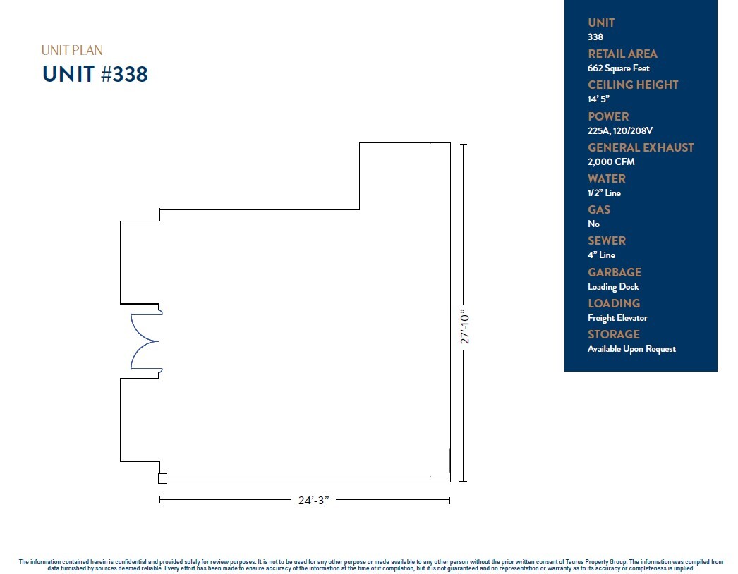 315 8th Ave SW, Calgary, AB à louer Plan d’étage– Image 1 sur 1