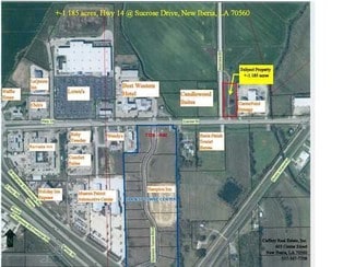 Plus de détails pour Hwy 14, New Iberia, LA - Terrain à vendre