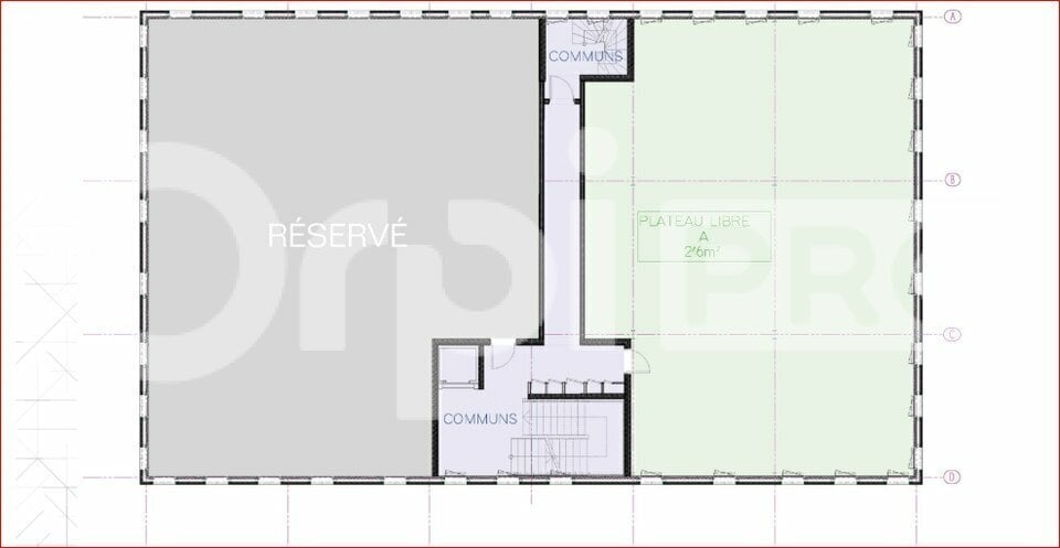 Bureau dans Villefranche-sur-Saône à vendre - Plan d’étage – Image 3 sur 3