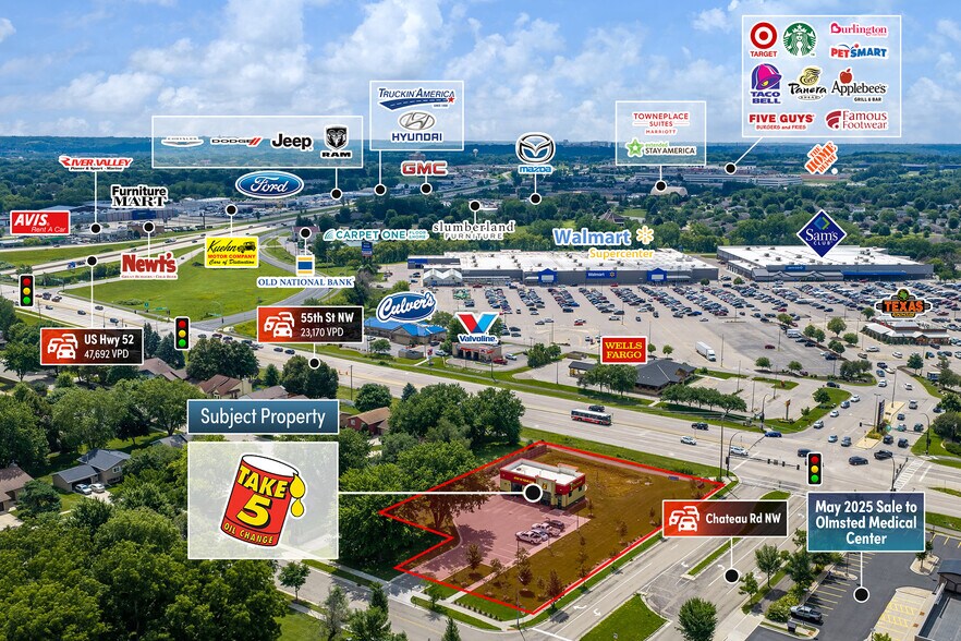 55th Street NW & Chateau Road, Rochester, MN à vendre - Photo de l’immeuble – Image 3 sur 4