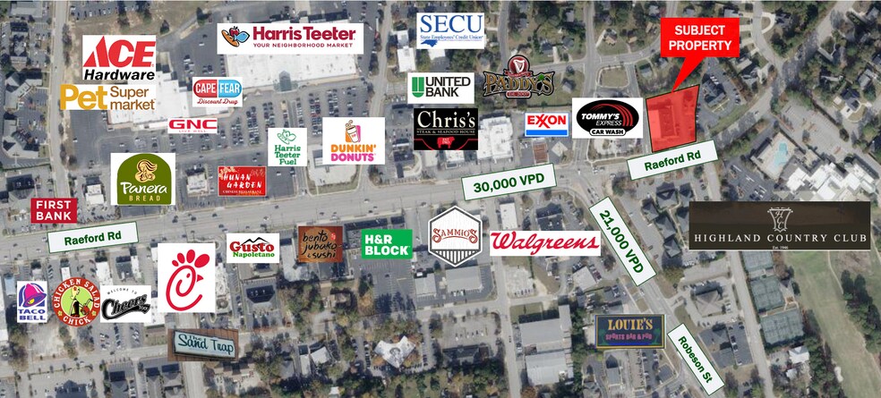 2500 Raeford Rd, Fayetteville, NC à vendre - Photo de l’immeuble – Image 2 sur 28