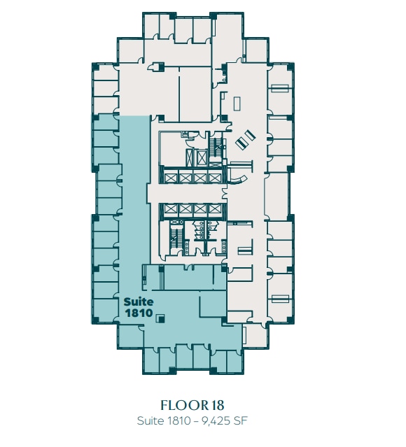 951 E Byrd St, Richmond, VA à louer Plan d’étage– Image 1 sur 1