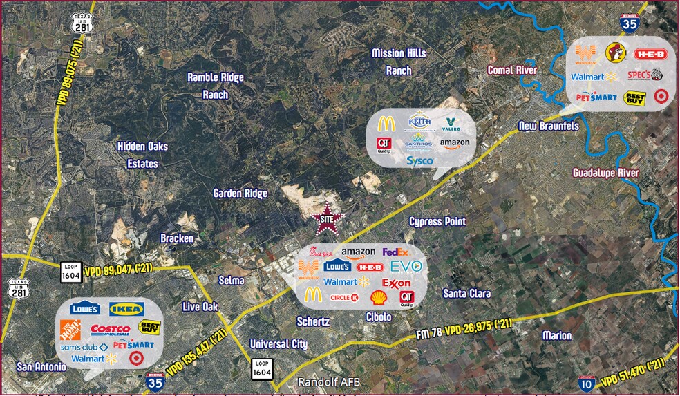 20762 FM 2252, Garden Ridge, TX à vendre - Photo de l’immeuble – Image 3 sur 3