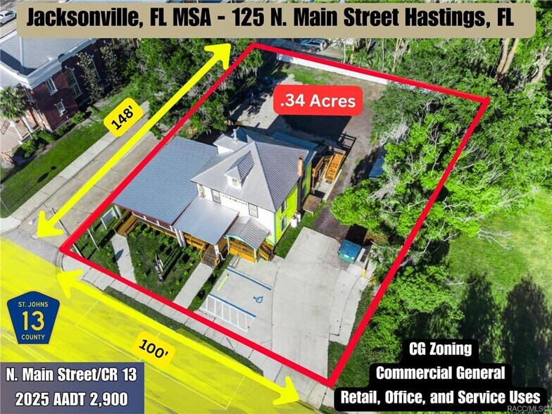 125 N Main St, Hastings, FL à vendre - Aérien – Image 2 sur 100