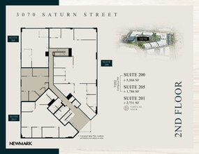 3010-3070 Saturn St, Brea, CA à louer Plan d’étage– Image 1 sur 1
