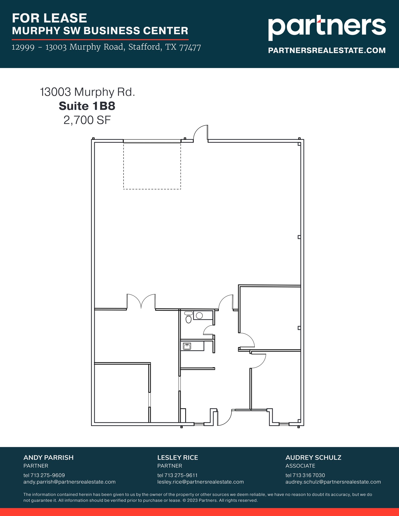 12999-13003 Murphy Rd, Stafford, TX à louer Plan de site– Image 1 sur 1