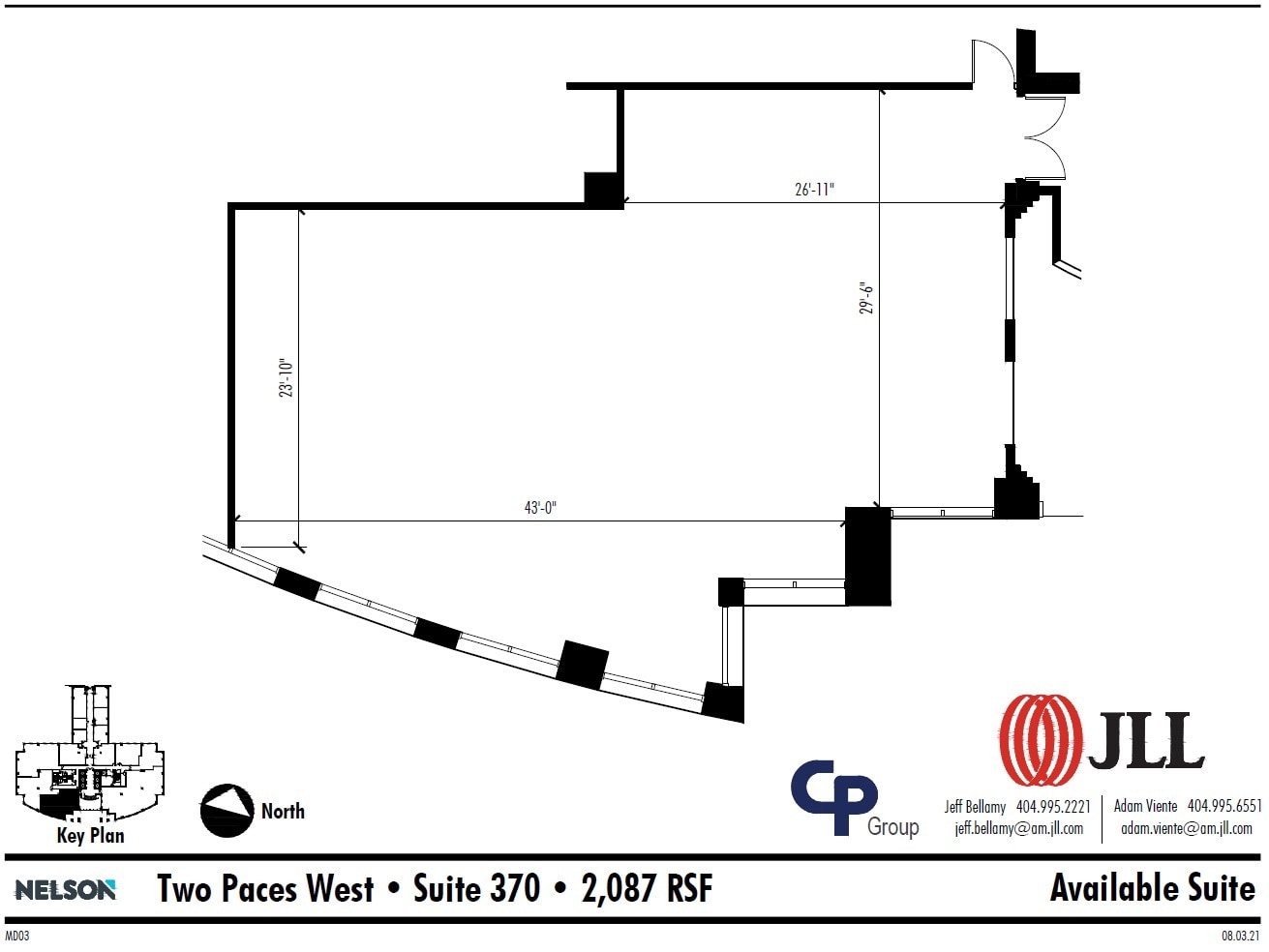 2727 Paces Ferry Rd SE, Atlanta, GA à louer Plan d’étage– Image 1 sur 1