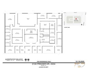 3150 Premier Dr, Irving, TX à louer Plan de site– Image 1 sur 1
