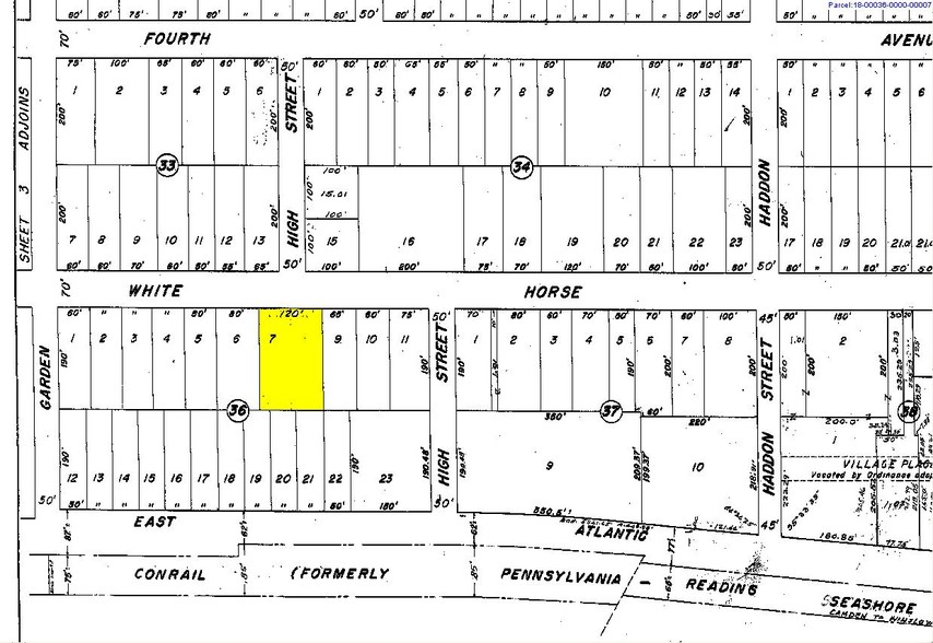 318 White Horse Pike, Haddon Heights, NJ à vendre - Plan cadastral – Image 2 sur 13