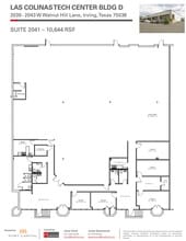 2108-2110 Hurd Dr, Irving, TX à louer Plan d’étage– Image 1 sur 1