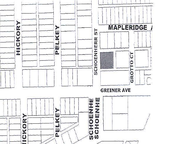 18036 Schoenherr St, Detroit, MI à vendre - Plan cadastral – Image 2 sur 4