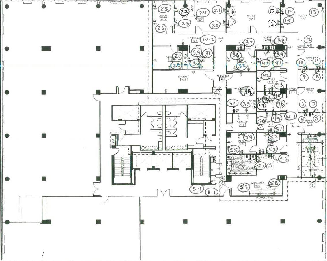 8521 Leesburg Pike, Vienna, VA à louer Plan d’étage– Image 1 sur 2
