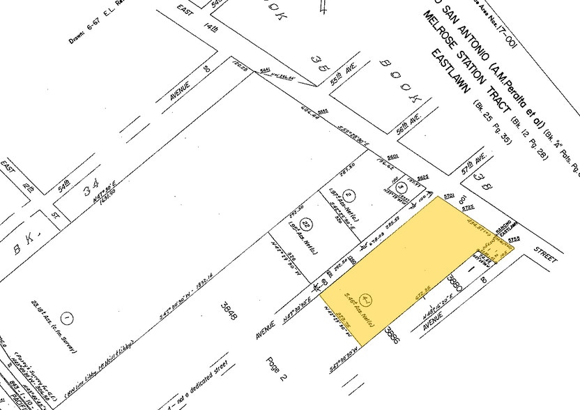 5701-5755 International Blvd, Oakland, CA à louer - Plan cadastral – Image 3 sur 11