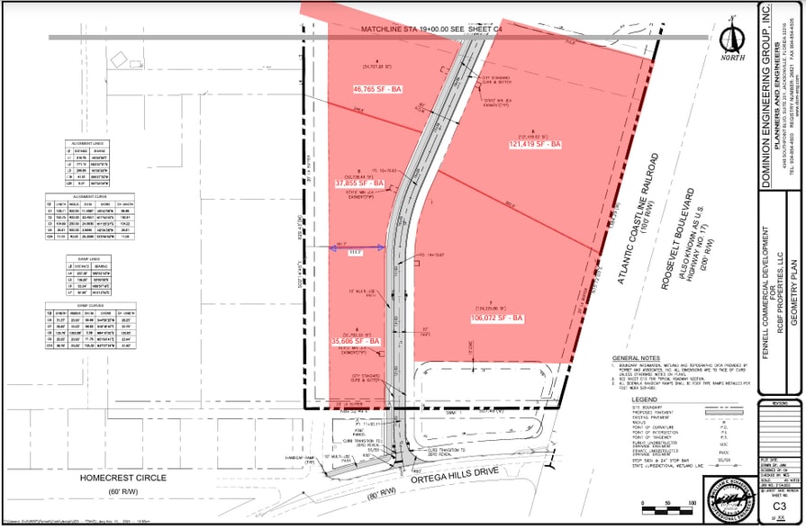 4527 Fennell Rd, Jacksonville, FL à vendre - Plan de site – Image 1 sur 1