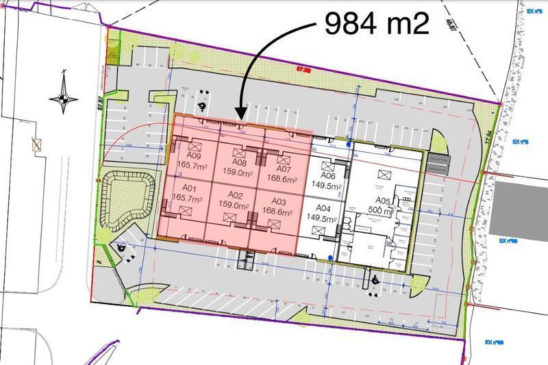 Local d’activités dans Quimper à louer - Plan de site – Image 3 sur 3