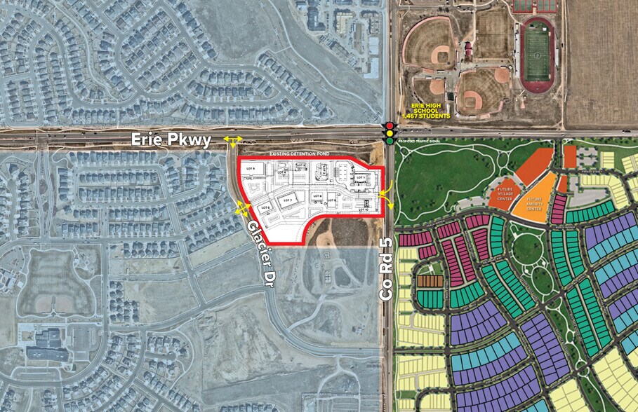 Erie Pkwy and County Road 5, Erie, CO à vendre - Photo de l’immeuble – Image 3 sur 3