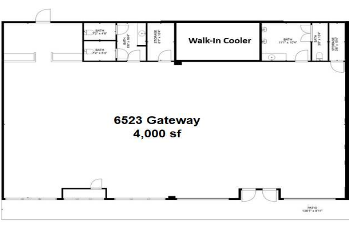 6523 Gateway Ave, Sarasota, FL à vendre Plan d’étage– Image 1 sur 1