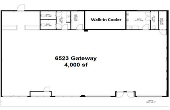 6523 Gateway Ave, Sarasota, FL à vendre Plan d’étage– Image 1 sur 1