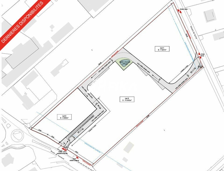 Terrain dans Auterive à vendre - Plan de site – Image 3 sur 4