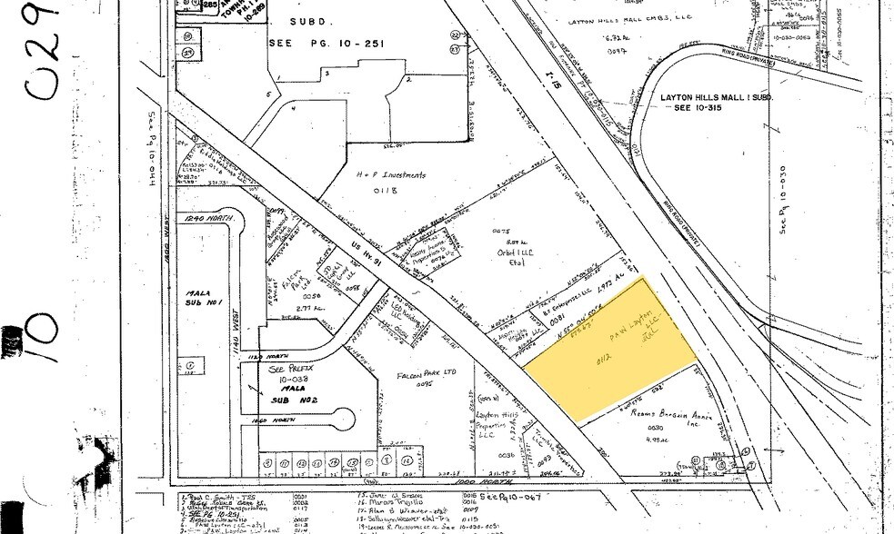 1070-1080 N Main St, Layton, UT à vendre - Plan cadastral – Image 3 sur 14