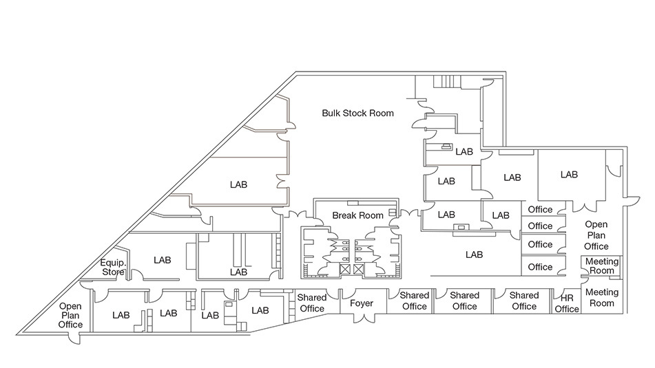 3155 Northwoods Pl, Peachtree Corners, GA à louer Plan d’étage– Image 1 sur 1