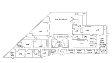 3155 Northwoods Pl, Peachtree Corners, GA à louer Plan d’étage– Image 1 sur 1