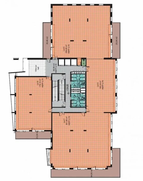 Bureau dans Valbonne à louer - Plan d’étage – Image 3 sur 7