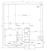 1663 Hickory Dr, Haltom City, TX à louer Plan d’étage– Image 1 sur 1