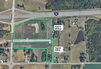Plus de détails pour SEC of I-70 & 110th St, Edwardsville, KS - Terrain à vendre