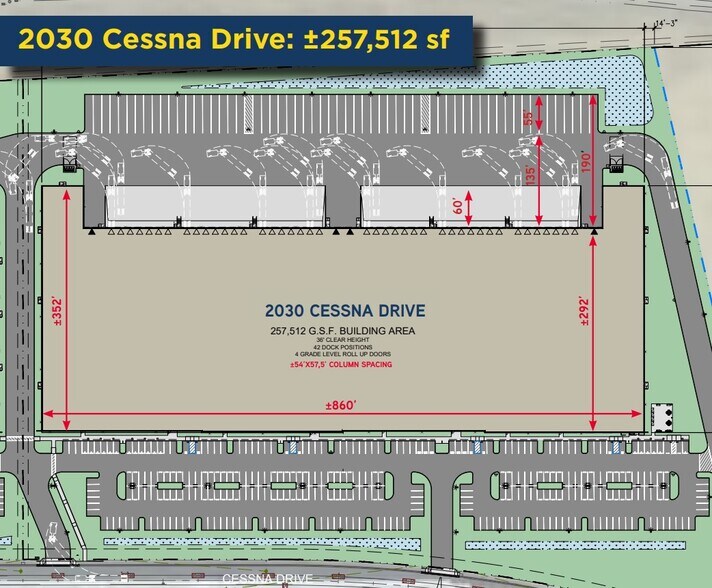 2040 Cessna Dr, Vacaville, CA à louer - Plan d’étage – Image 3 sur 4