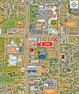 Plus de détails pour 3706 Waters ave, Tampa, FL - Terrain à vendre