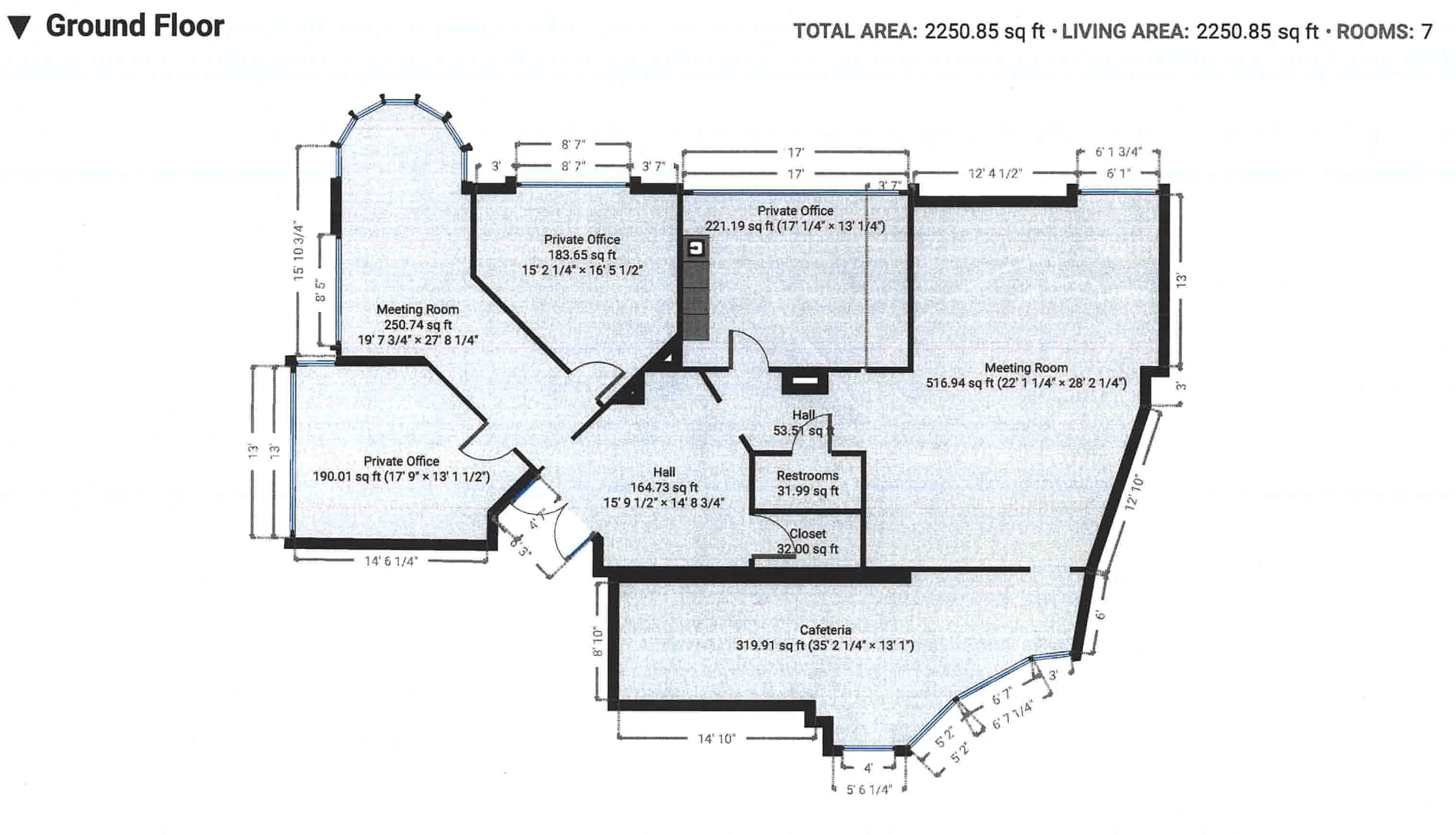 401 SE 6th St, Evansville, IN à louer Plan d’étage– Image 1 sur 1