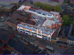 The Arcade, Walsall, WMD - Vue aérienne vue de carte