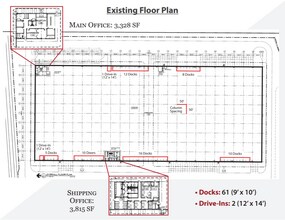 202 S Belmont Ave, Indianapolis, IN à louer Plan d’étage– Image 1 sur 1