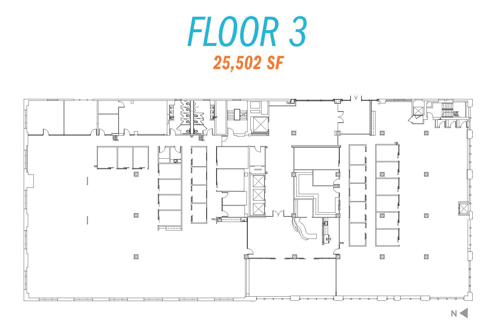 1100 2nd Ave, Seattle, WA à louer Plan d’étage– Image 1 sur 1