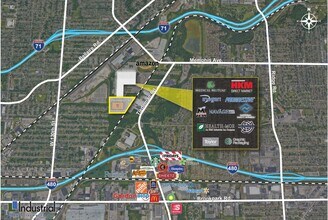 1 American Rd, Cleveland, OH - VUE AÉRIENNE  vue de carte