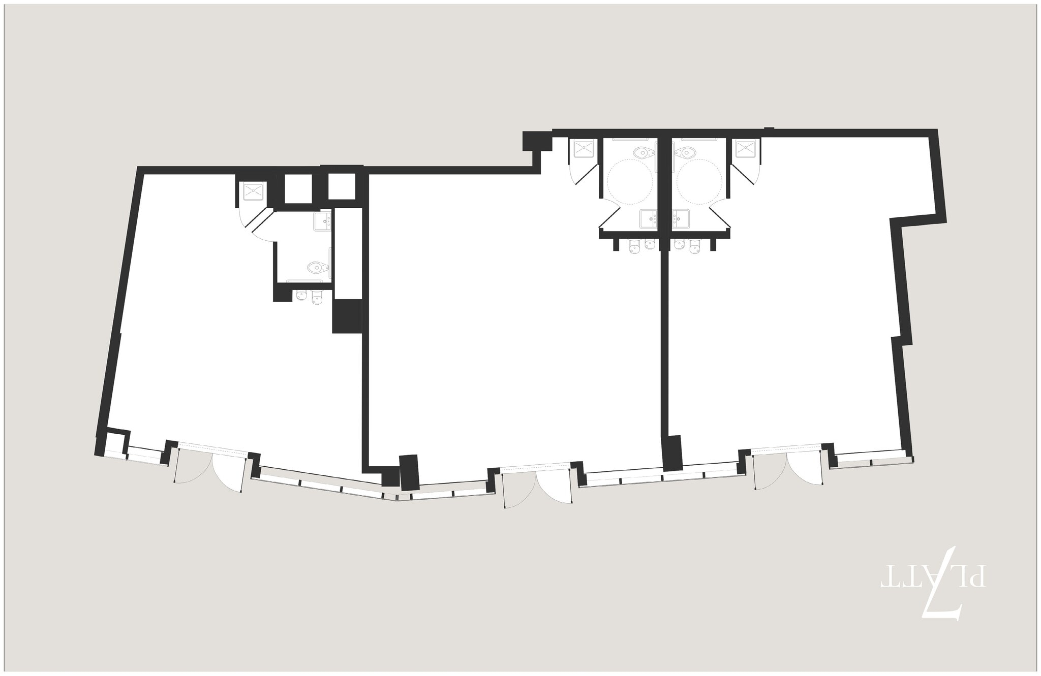 102-110 John St, New York, NY à louer Plan d’étage– Image 1 sur 1
