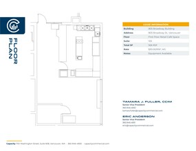 805 Broadway St, Vancouver, WA à louer Plan de site– Image 1 sur 1