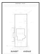 917 Sunset Ave, Dallas, TX à louer Plan de site– Image 1 sur 6
