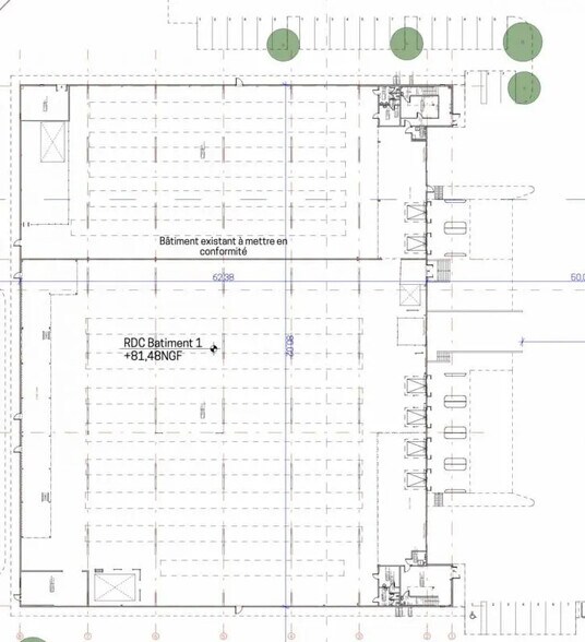 Industriel/Logistique dans Lieusaint à louer - Plan d’étage – Image 3 sur 4