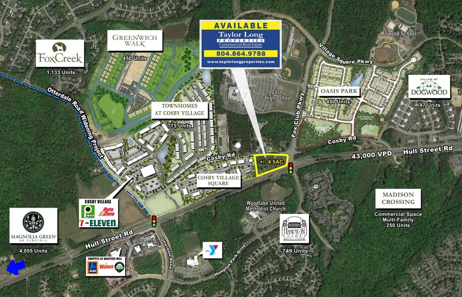 15516 Hull Street Rd, Chesterfield, VA à vendre - Photo de l’immeuble – Image 1 sur 1