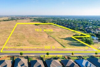 Plus de détails pour 9407 W Britton Rd, Yukon, OK - Terrain à vendre