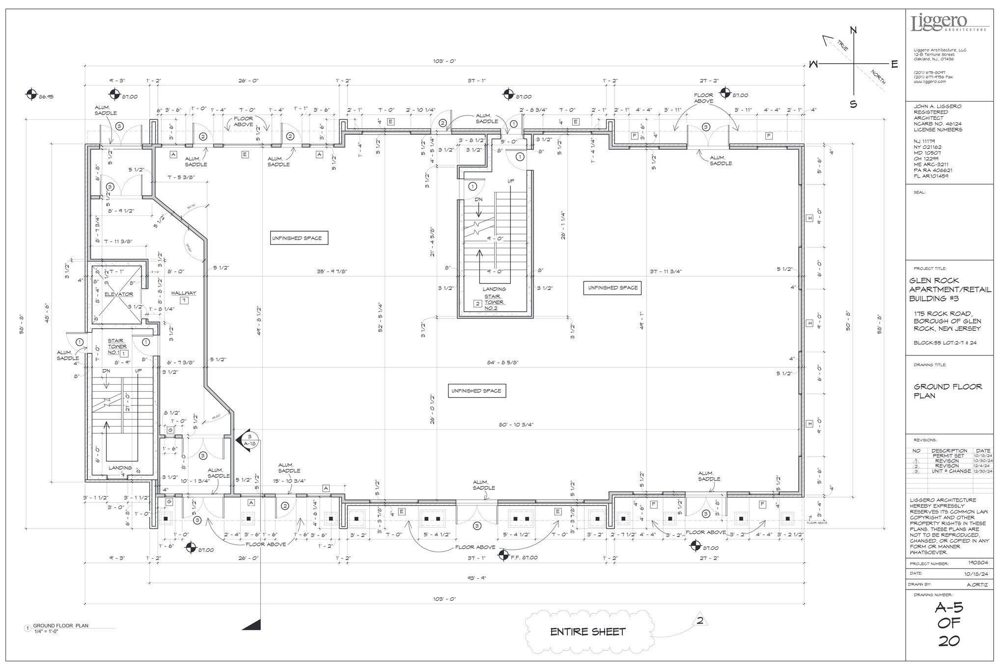 175 Rock Rd, Glen Rock, NJ à louer Plan de site– Image 1 sur 3