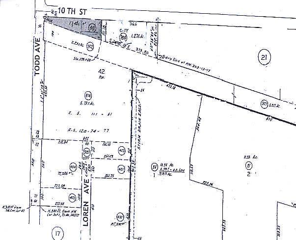 1100-1120 W 10th St, Azusa, CA à louer - Plan cadastral – Image 3 sur 4